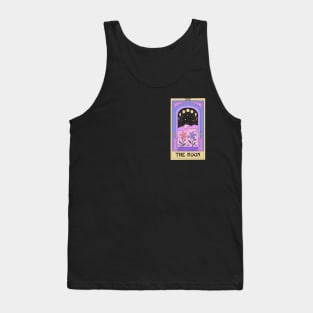 The Moon Tarot Card Tank Top